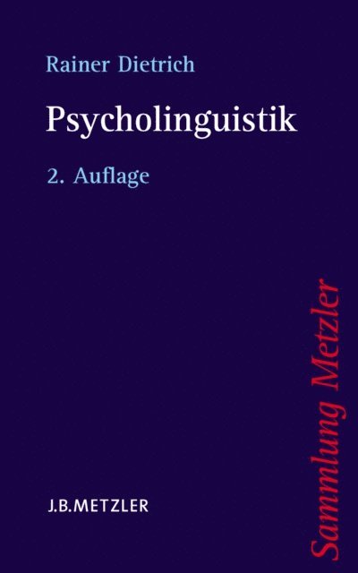 Rainer Dietrich - Psycholinguistik, E-bok