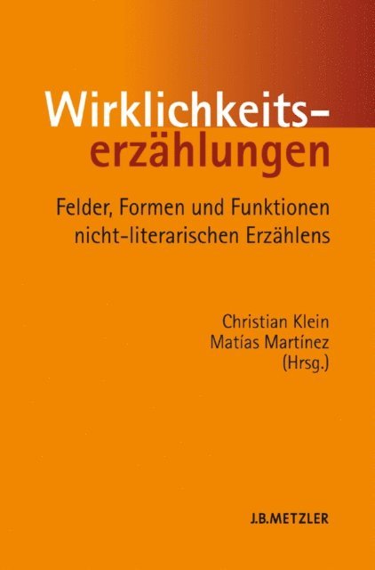 Matias Martinez, Christian Klein - Wirklichkeitserzählungen, E-bok