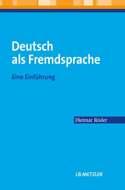 Dietmar Rosler - Deutsch als Fremdsprache, E-bok