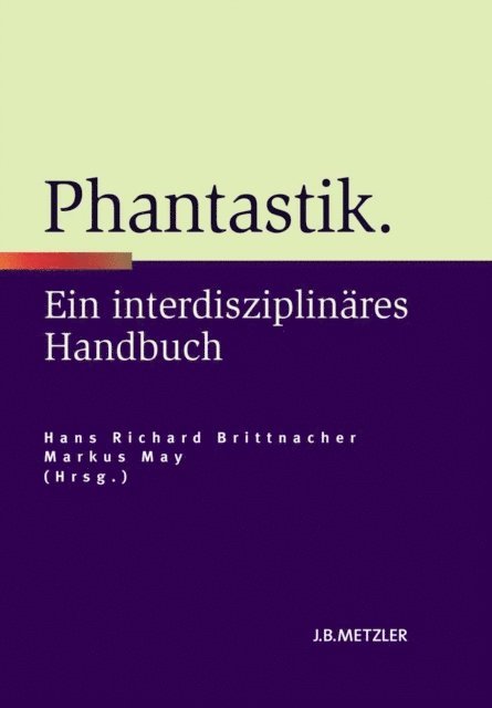 Markus May, Hans Richard Brittnacher - Phantastik, E-bok