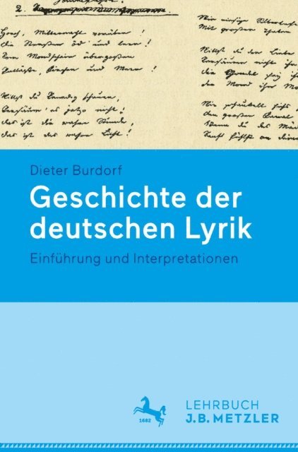 Dieter Burdorf - Geschichte der deutschen Lyrik., E-bok