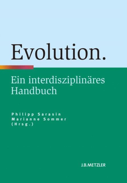 Marianne Sommer, Philipp Sarasin - Evolution, E-bok