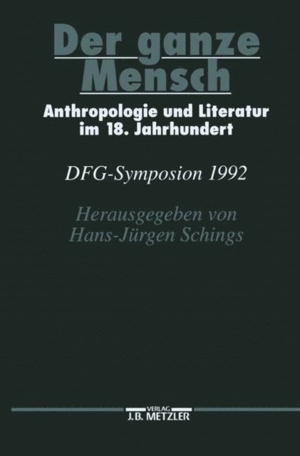 Hans-Jurgen Schings - Der ganze Mensch, E-bok