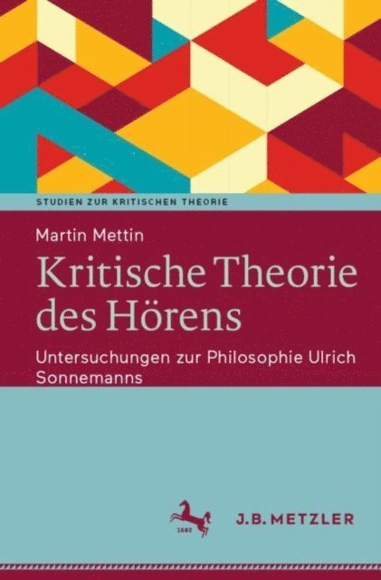Martin Mettin - Kritische Theorie des Hörens, E-bok