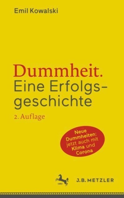 Emil Kowalski - Dummheit, E-bok