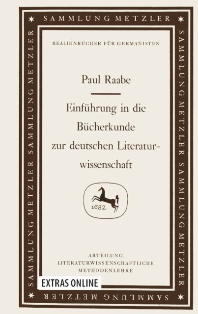 Paul Raabe - Einführung in die Bücherkunde zur deutschen Literaturwissenschaft, E-bok