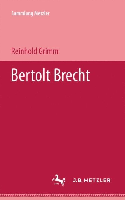 Reinhold Grimm - Bertolt Brecht, E-bok