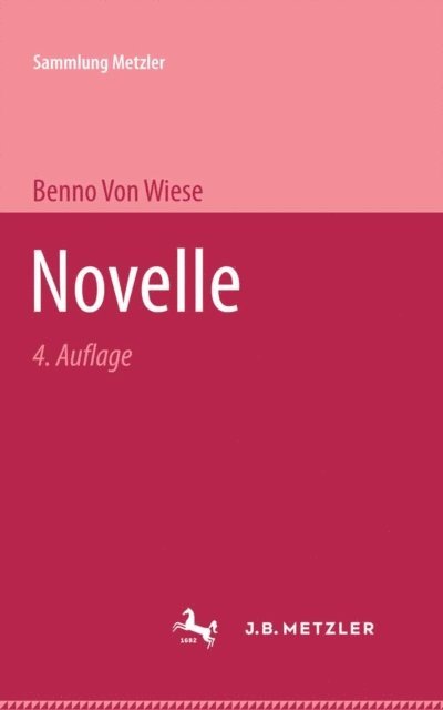 Benno Von Wiese - Novelle, E-bok