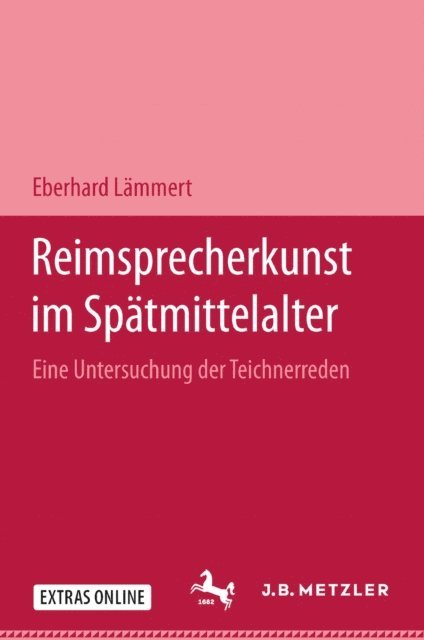 Eberhard Lammert - Reimsprecherkunst im Spätmittelalter, E-bok