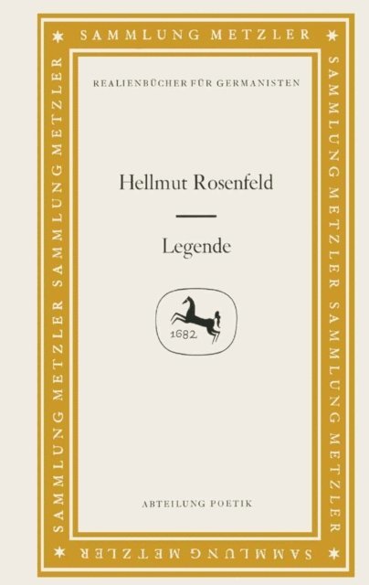 Hellmut Rosenfeld - Legende, E-bok