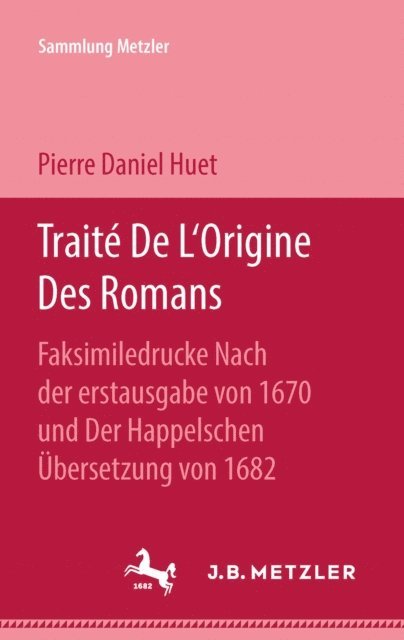 Pierre Daniel Huet - Traité De L’Origine des Romans, E-bok
