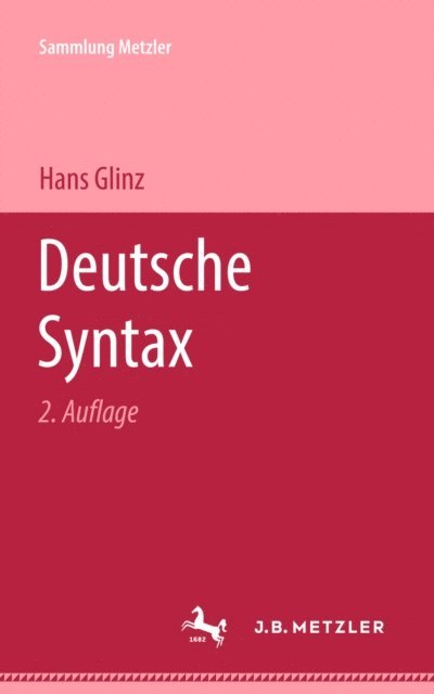 Hans Glinz - Deutsche Syntax, E-bok
