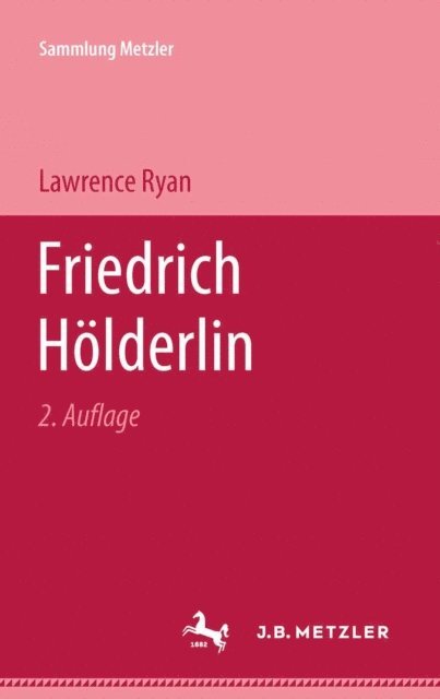 Lawrence Ryan - Friedrich Hölderlin, E-bok