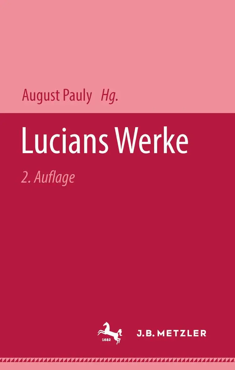 August Pauly - Lucians Werke, Inbunden. Tillgänglighet: Lägg i varukorg