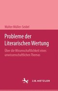 Probleme der Literarischen Wertung