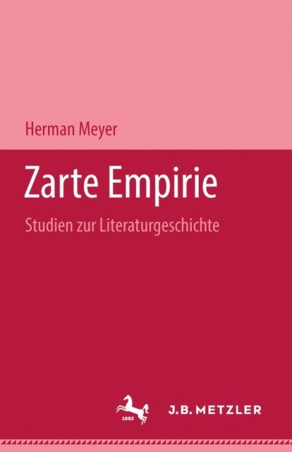 Herman Meyer - Zarte Empirie, E-bok
