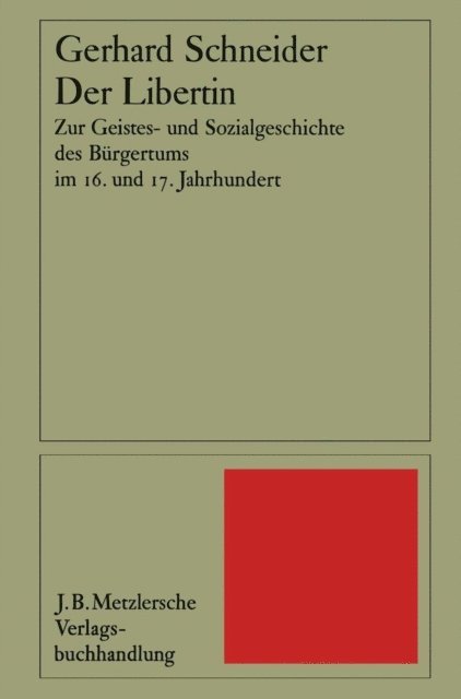 Gerhard Schneider - Der Libertin, E-bok