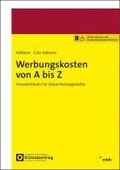 Werbungskosten von A bis Z