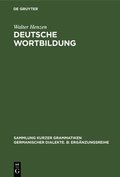 Deutsche Wortbildung