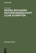 Georg B�chners naturwissenschaftliche Schriften