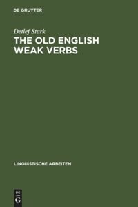 old English weak verbs