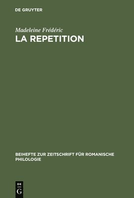 Madeleine Frédéric - repetition, Inbunden. Tillgänglighet: Lägg i varukorg