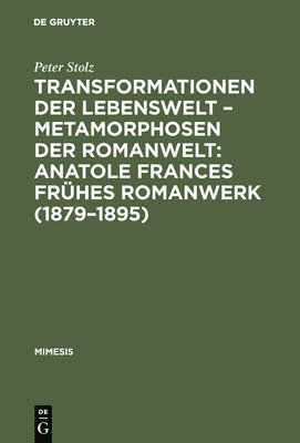 Peter Stolz - Transformationen der Lebenswelt - Metamorphosen der Romanwelt, Inbunden