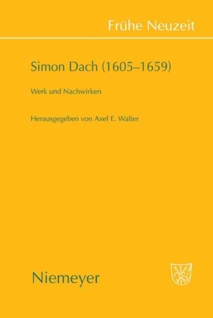 Axel E. Walter - Simon Dach (1605–1659), E-bok