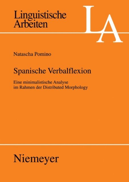 Natascha Pomino - Spanische Verbalflexion, E-bok