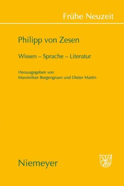 Dieter Martin, Maximilian Bergengruen - Philipp von Zesen, E-bok
