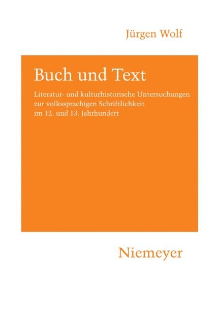 Jurgen Wolf - Buch und Text, E-bok