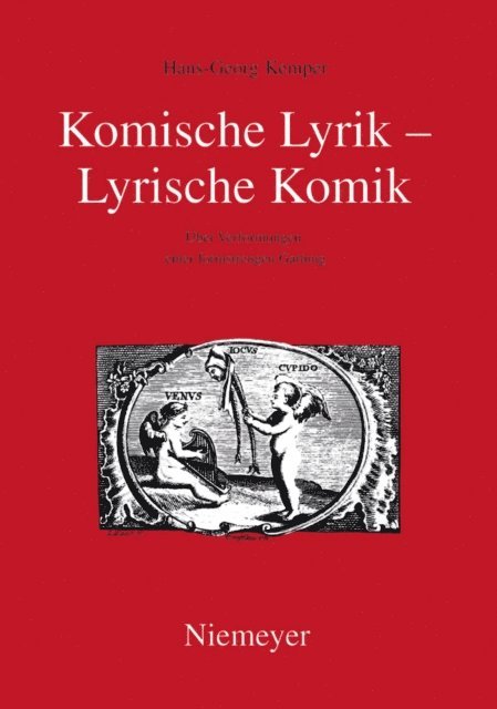 Hans-Georg Kemper - Komische Lyrik – Lyrische Komik, E-bok