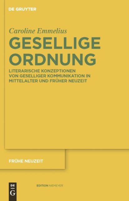 Caroline Emmelius - Gesellige Ordnung, E-bok