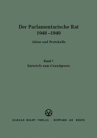 Entw�rfe Zum Grundgesetz
