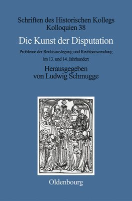 Manlio Bellomo - Kunst der Disputation, Inbunden