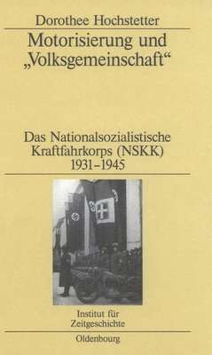 Motorisierung Und Volksgemeinschaft