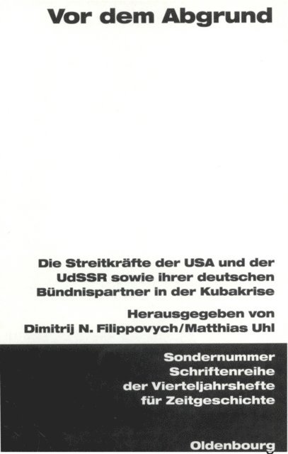 Matthias Uhl, Dimitrij Filippovych - Vor dem Abgrund, E-bok