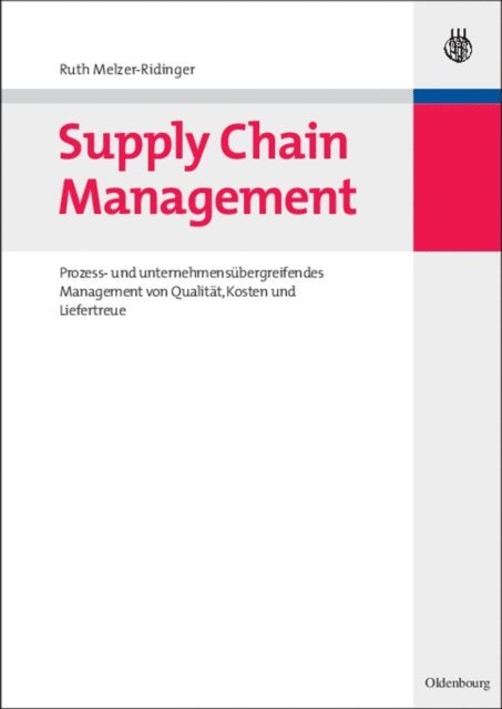 Ruth Melzer-Ridinger - Supply Chain Management, E-bok