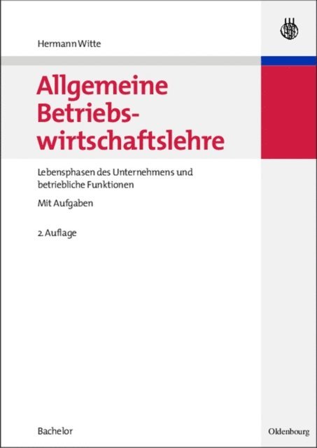 Hermann Witte - Allgemeine Betriebswirtschaftslehre, E-bok