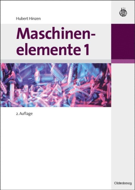 Hubert Hinzen - Maschinenelemente 1, E-bok