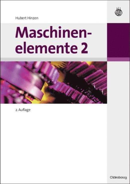 Hubert Hinzen - Maschinenelemente 2, E-bok