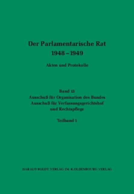 Michael Wettengel, Edgar Buttner - Ausschuß für Organisation des Bundes / Ausschuß für Verfassungsgerichtshof und Rechtspflege, E-bok