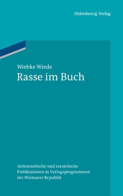 Wiebke Wiede - Rasse im Buch, E-bok