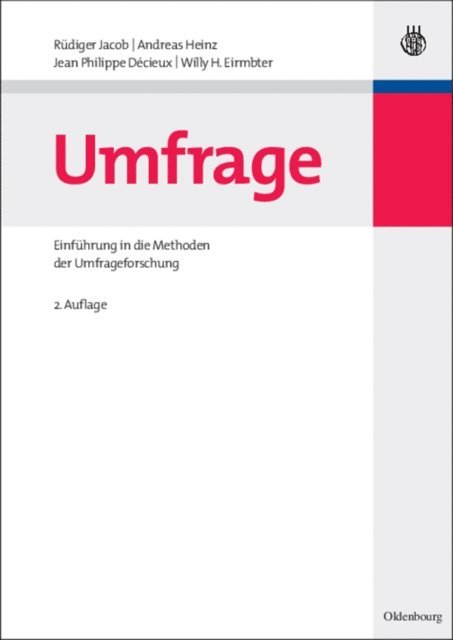 Willy H. Eirmbter, Jean Philippe Decieux, Andreas Heinz, Rudiger Jacob - Umfrage, E-bok