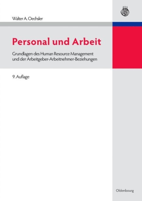 Walter A. Oechsler - Personal und Arbeit, E-bok