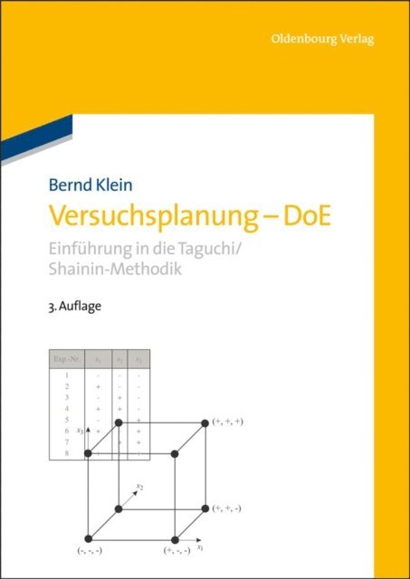 Bernd Klein - Versuchsplanung - DoE, E-bok