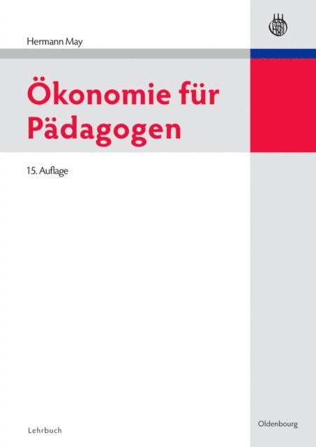 Hermann May - Ökonomie für Pädagogen, E-bok