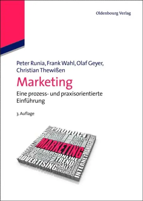 Christian Thewien, Olaf Geyer, Frank Wahl, Peter Runia - Marketing, E-bok. Tillgänglighet: Lägg i varukorg
