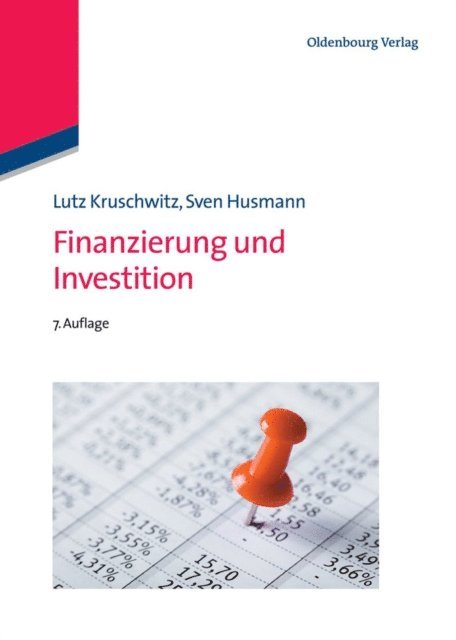 Sven Husmann, Lutz Kruschwitz - Finanzierung und Investition, E-bok. Tillgänglighet: Lägg i varukorg