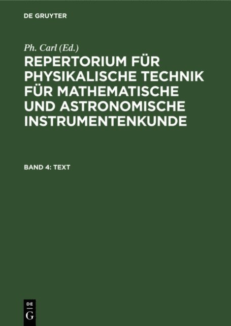 Ph. Carl - Text, E-bok